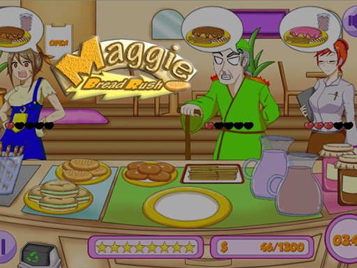 Maggie Bread Rush Game