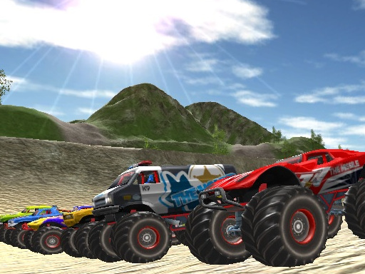 Offroad Monster Trucks Game