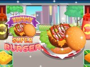 Yummy Super Burger Game Online